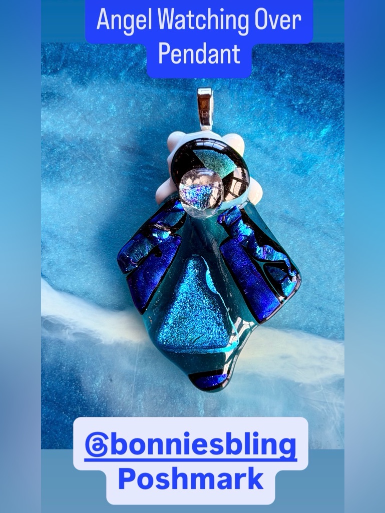 Bonnies Bling One Of A Kind Fused Glass Jewelry And Accessories To Wear 40$